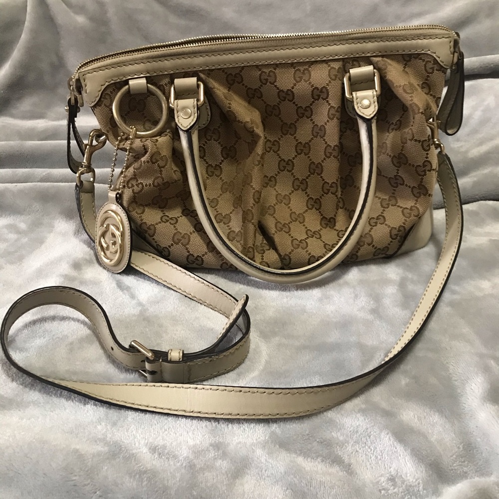 Gucci Sukey top handle satchel MSRP $1300